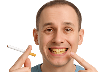 Oscurecimiento por tabaco