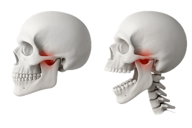 No poder abrir la boca totalmente