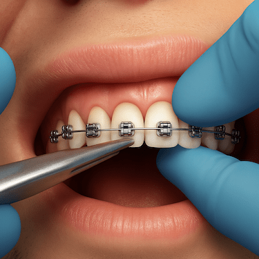 ¿En qué consiste la ortodoncia metálica?