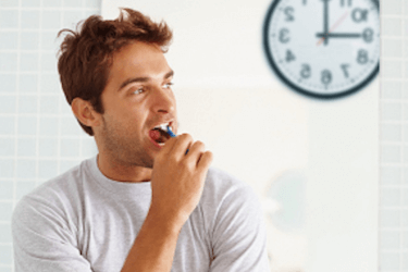 cuando cepillarse momento de lavarse los dientes