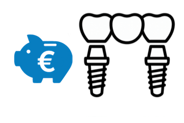 ¿Cuánto cuesta un puente sobre implantes?