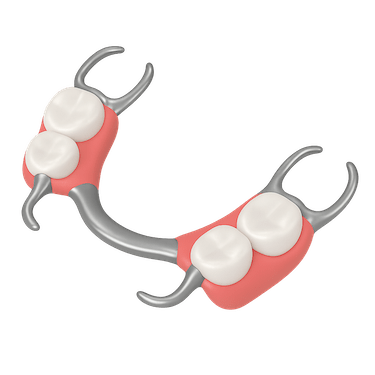 Prótesis parcial removible esquelética
