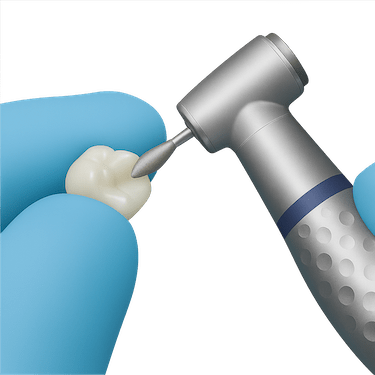 Prueba y ajuste de la corona
