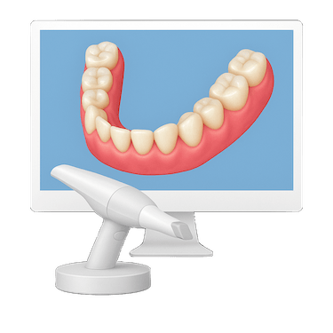 Toma de impresiones o escaneado digital