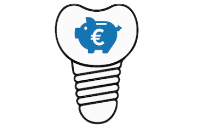 Precio de una corona dental sobre implante en Murcia