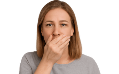 ¿Vergüenza al sonreír por la ausencia de un diente visible?